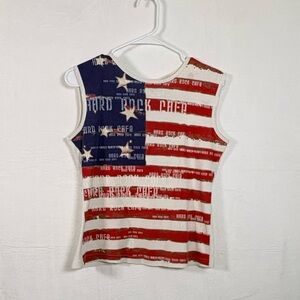 Hard Rock Cafe Red White and Blue Tank | Women’s Large | New without Tags